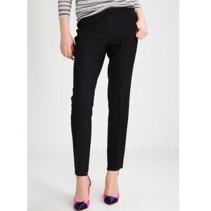 Black J. Crew Maddie Ankle Length Pants Trousers - size 4